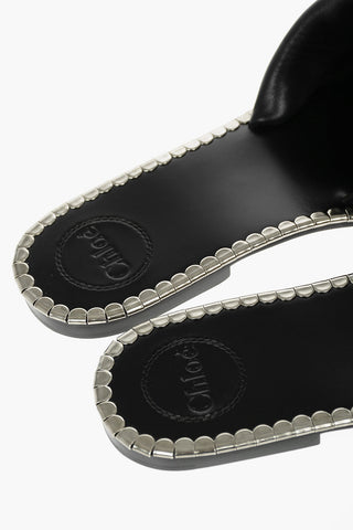 Slides In Pelle Asimmetriche