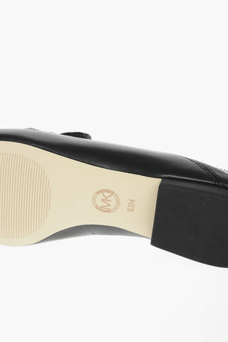 Logoed Leather IZZY Loafers