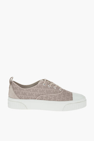 Laced-up Logoed OLLIE Fabric Sneakers