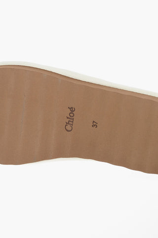 Logoed Canvas and Leather WOODY Slippers