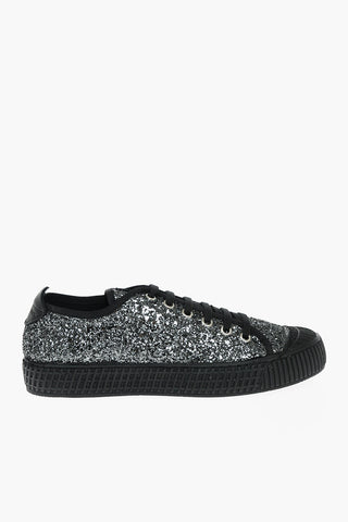 Sneakers Glitterate Con Stringhe