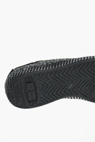 Sneakers Glitterate Con Stringhe