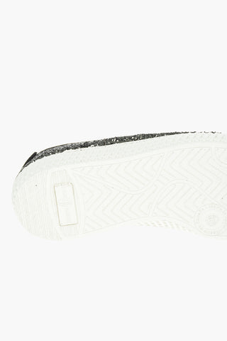 Glitter Sneakers With Laces