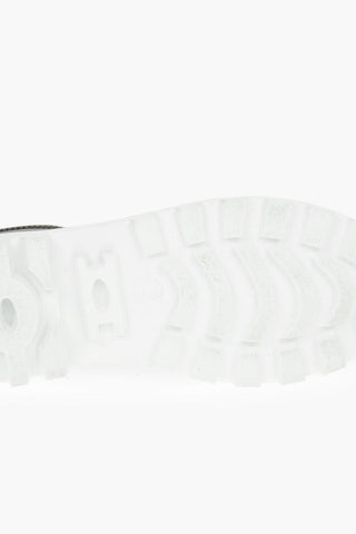 Laced Up Leather High Sneakers