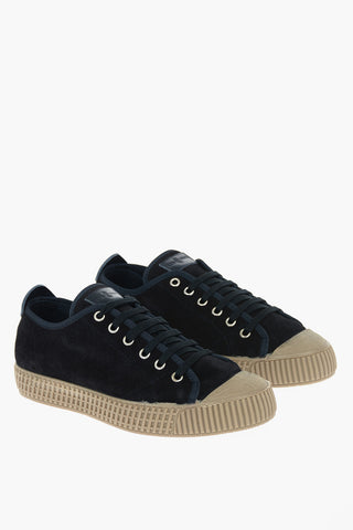 Laced Suede Sneakers