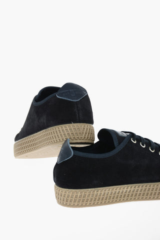 Laced Suede Sneakers
