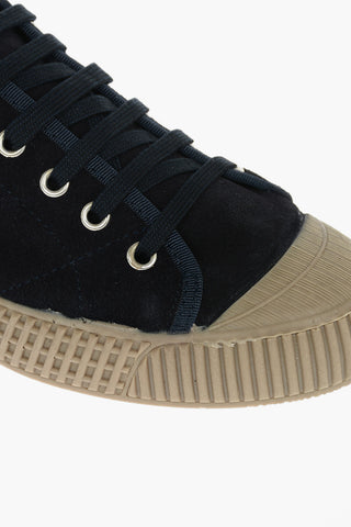 Laced Suede Sneakers