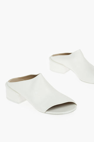 Hammered Leather SBUCCIATA Asymmetric Sabot