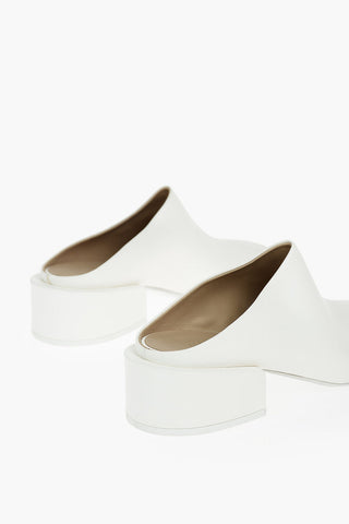 Hammered Leather SBUCCIATA Asymmetric Sabot