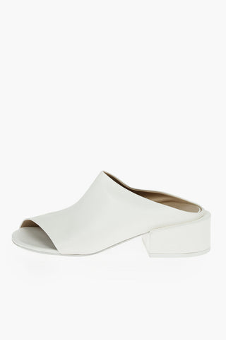 Hammered Leather SBUCCIATA Asymmetric Sabot