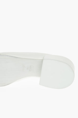 Hammered Leather SBUCCIATA Asymmetric Sabot