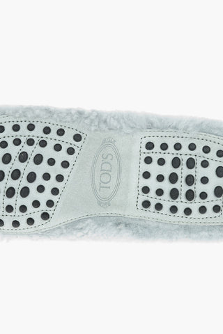 Real Fur Loafers With Suede Sole