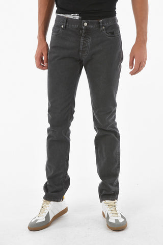 jeans regular fit con passanti 18cm