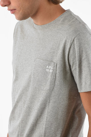 crew-neck ANDREW t-shirt with breast pocket