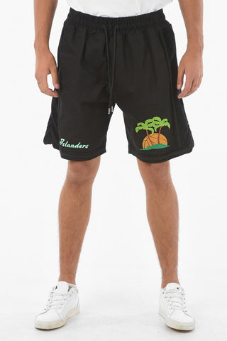 Velvet Side Band Shorts