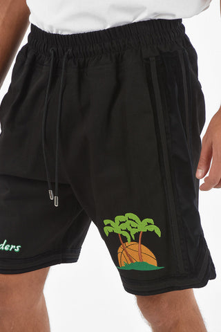 Velvet Side Band Shorts