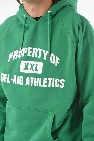 Hooded PROPERTY Sweatshirt with Contrasting Lettering Print
