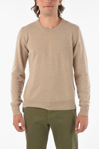 MM14 maglia girocollo in cashmere e lana