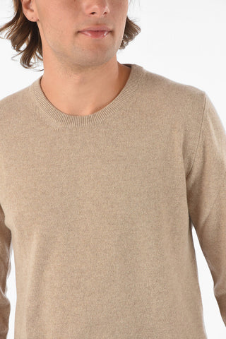 MM14 maglia girocollo in cashmere e lana