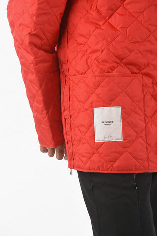 MM10 side zip quilted jacket