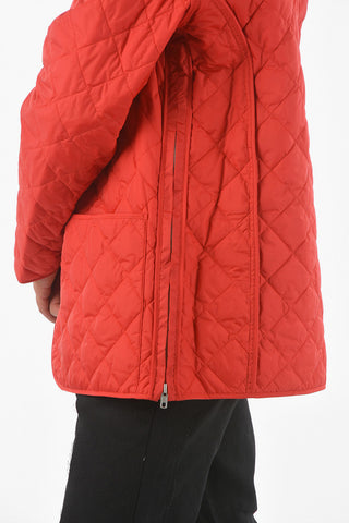 MM10 side zip quilted jacket