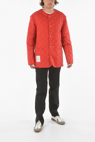 MM10 side zip quilted jacket