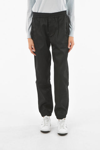 Joggers a Vita Bassa in Nylon Monogram