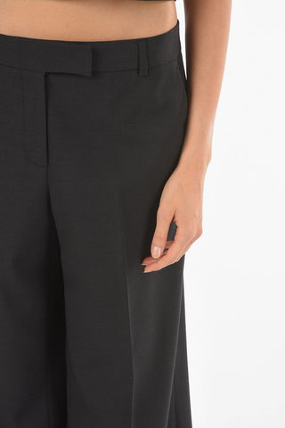 Wool Blend MEOLDY Palazzo Pants