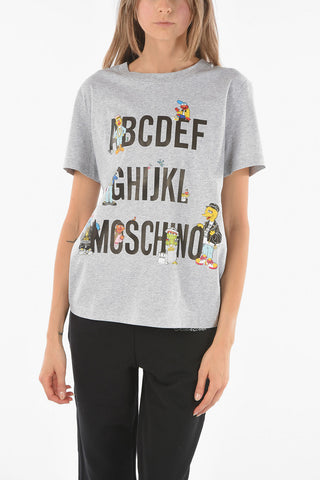 COUTURE! T-Shirt Girocollo MUPPETS con Stampa
