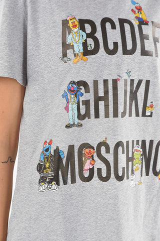 COUTURE! T-Shirt Girocollo MUPPETS con Stampa
