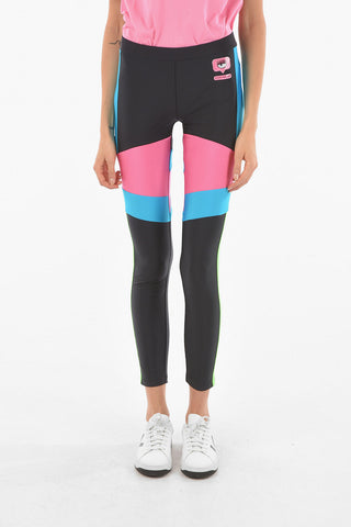 Contrasting Band MULTICOLOR Leggings