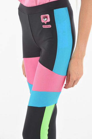 Contrasting Band MULTICOLOR Leggings