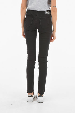 LOVE Jeans 5 Tasche Skinny Fit con Passanti