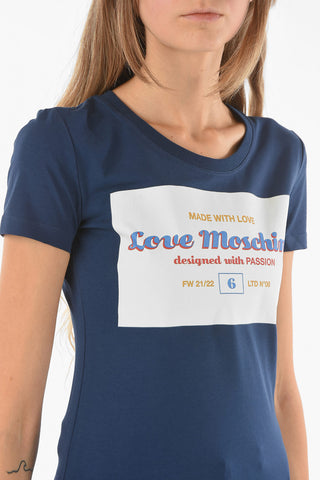 LOVE Printed MADE WITH LOVE Slim Fit T-Shirt