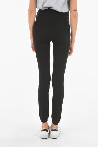 GETHSEMANE Elastic Waistband Stretch Cashmere Leggings