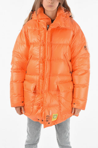 By R13 Hooded Maxi Down Jacket