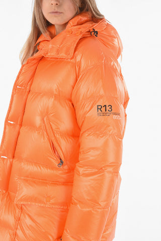 By R13 Hooded Maxi Down Jacket