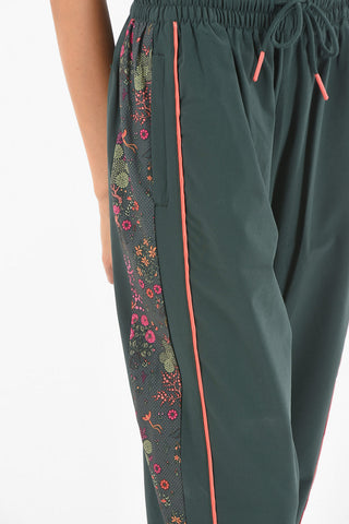LIBERTY Floral Bands Stretch Nylon Joggers