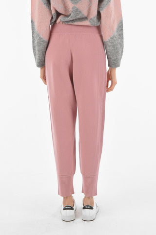 Joggers in Maglia con Polsini
