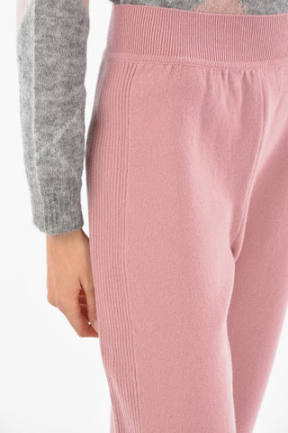 Joggers in Maglia con Polsini
