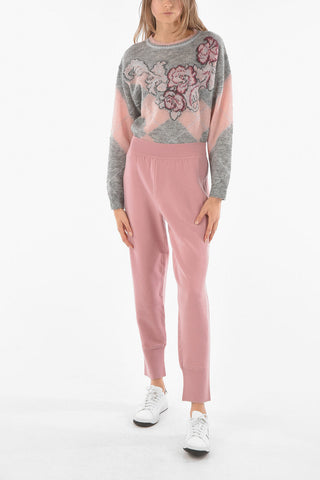 Joggers in Maglia con Polsini
