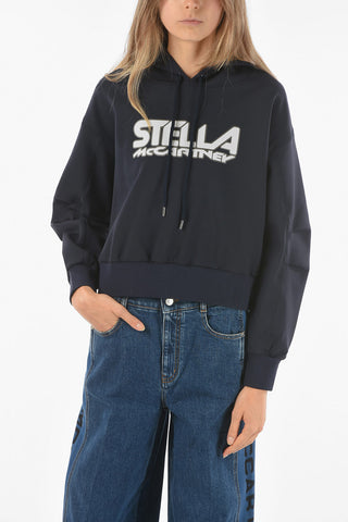 Printed Logo Recycled Scuba Hoodie