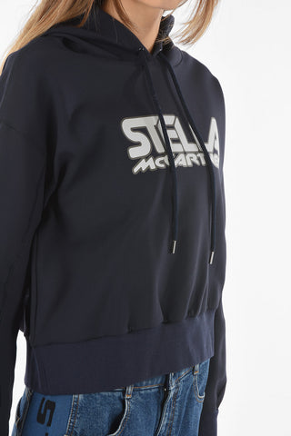 Printed Logo Recycled Scuba Hoodie