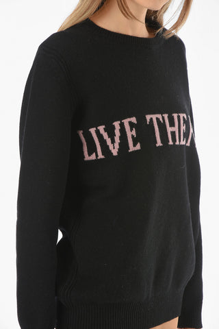 Wool Blend LIVE THE PINK Sweater