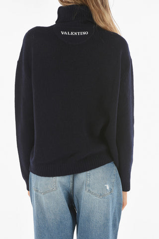 Maglia a Collo Alto in Cashmere