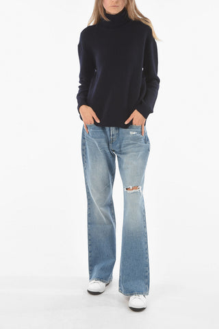 Maglia a Collo Alto in Cashmere
