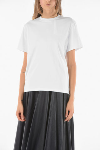 T-Shirt Girocollo JUNO con Parte Posteriore Cut Out