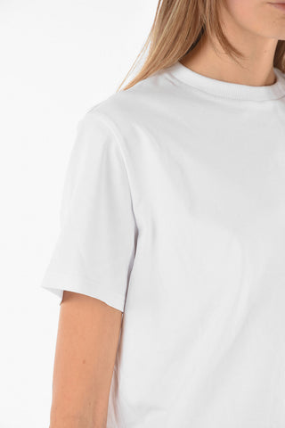T-Shirt Girocollo JUNO con Parte Posteriore Cut Out