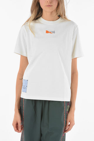 BLOCKCHAIN TOKEN T-Shirt Girocollo BREATHE con Stampa