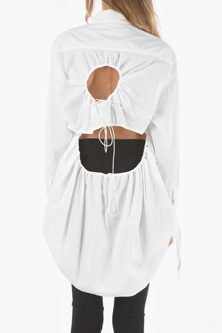 Shirt With Back Cutouts 